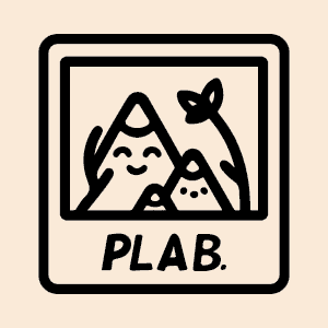 PLab 自助攝影 品牌 logo