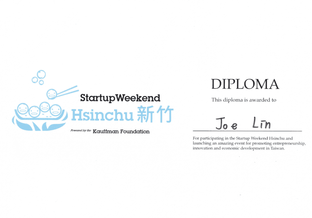 Startup Weekend Hsinchu