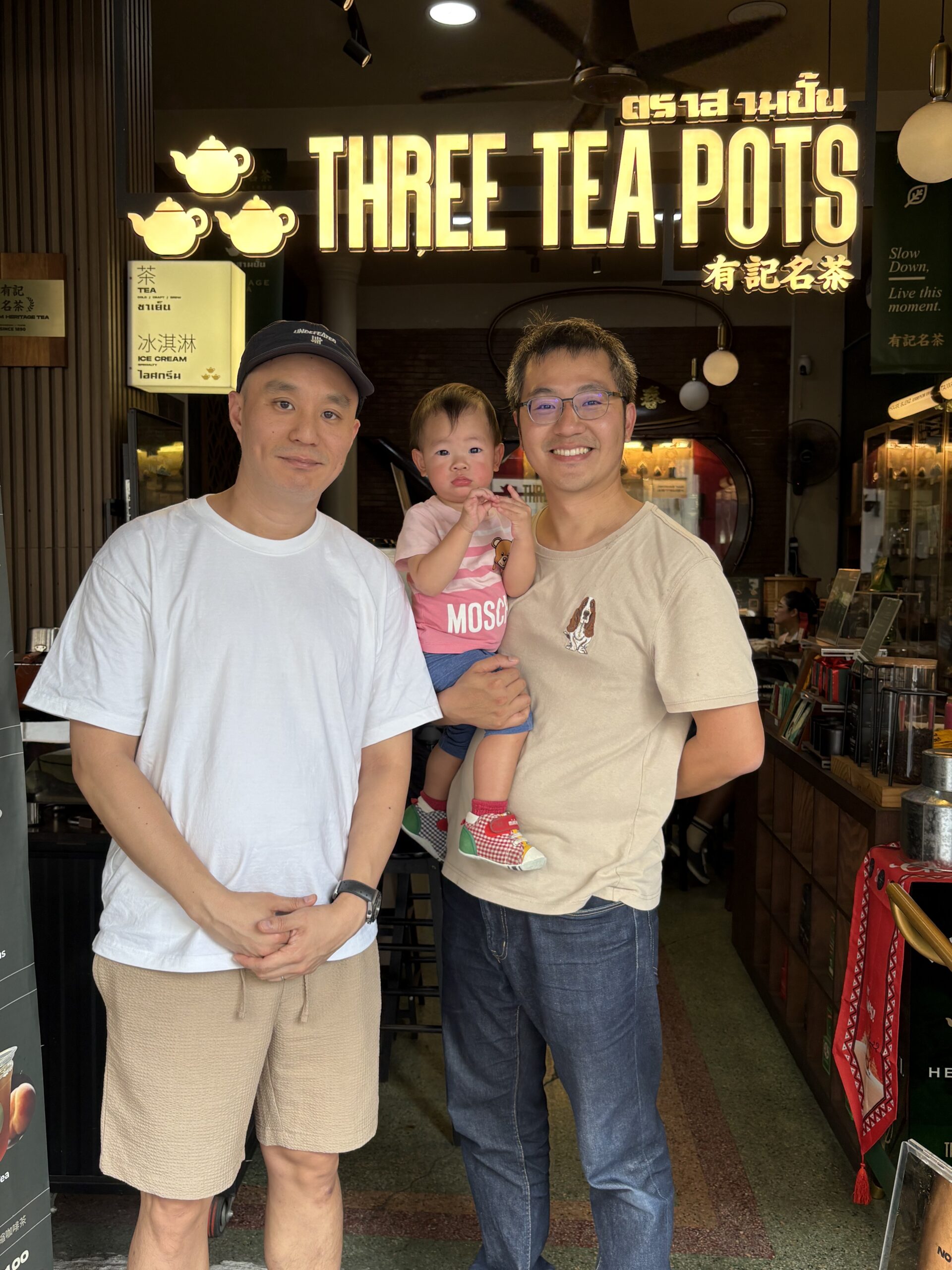 老喬與泰國曼谷有記名茶主理人合影