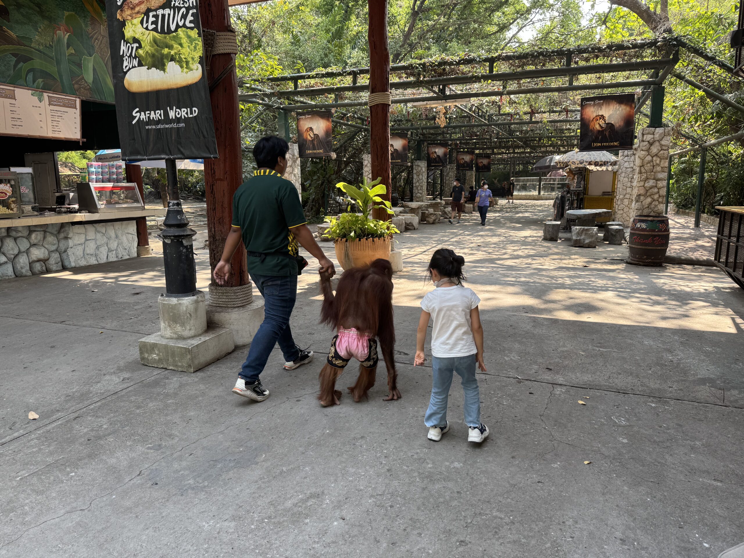 泰國曼谷 Safari World 動物園親子攻略|兩大三小實測Trip.com 包車心得與園區玩法 8 %E8%B7%AF%E4%B8%8A%E6%9C%89%E7%8C%A9%E7%8C%A9%EF%BC%A3 scaled